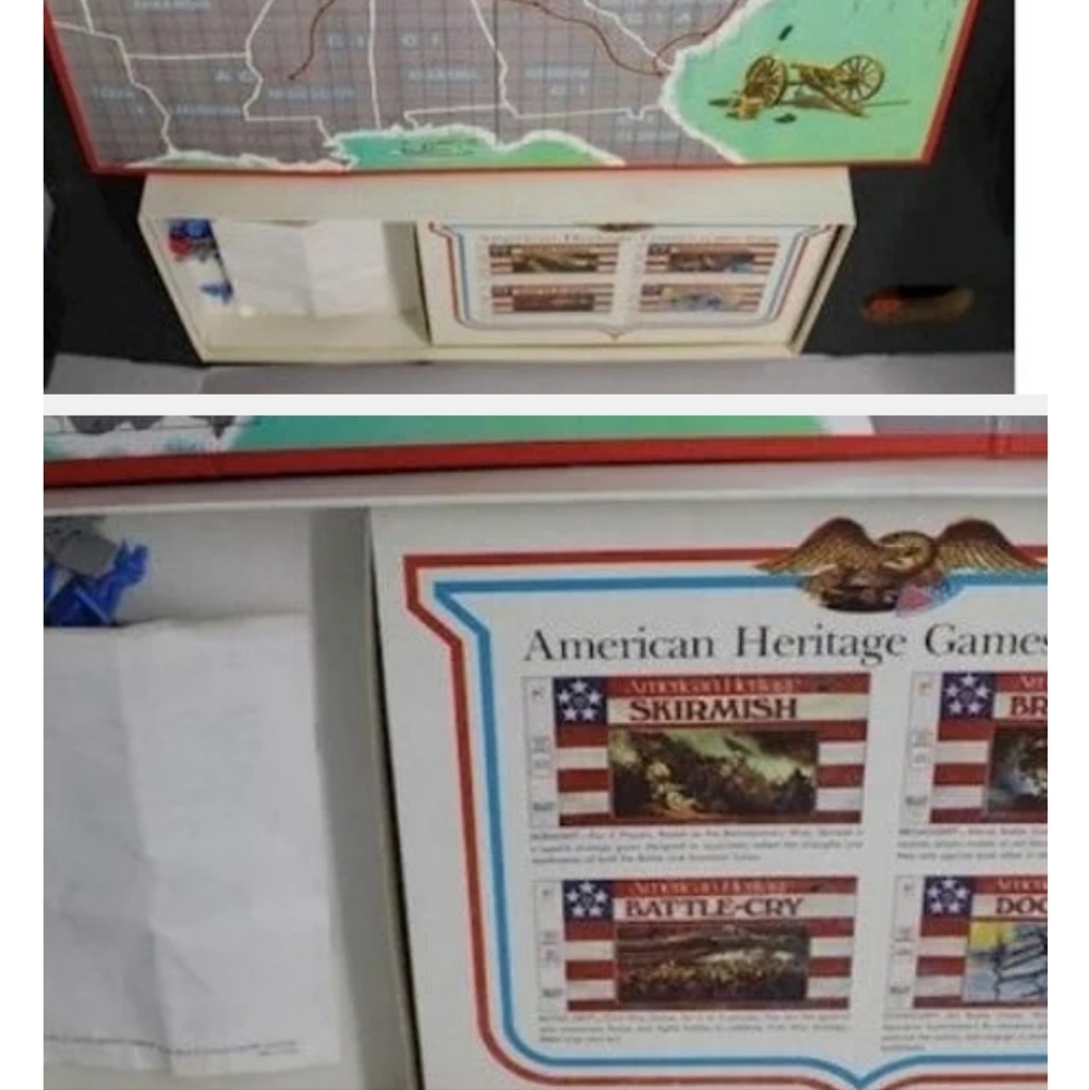 Vintage BATTLE CRY Civil War game American Heritage